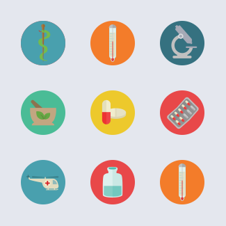 Medical icons pack