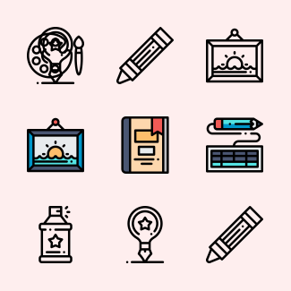 Art & Design icons pack