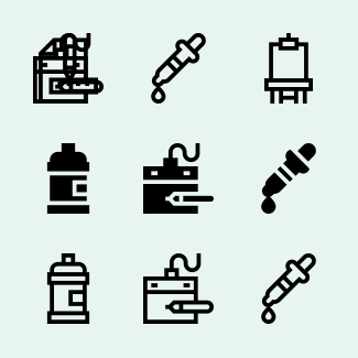 Artist Studio icons pack