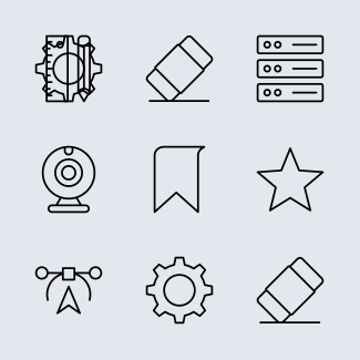 Web Design and Programming icons pack