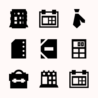 Workplace icons pack