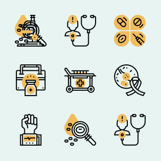 Medical icons pack