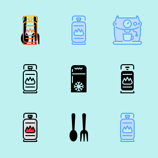 Kitchen icons pack