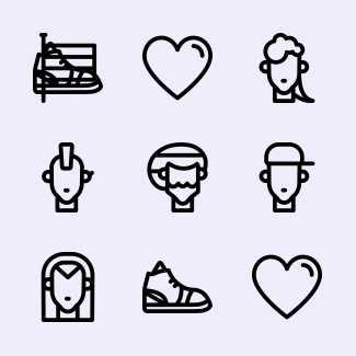 Urban Tribes icons pack