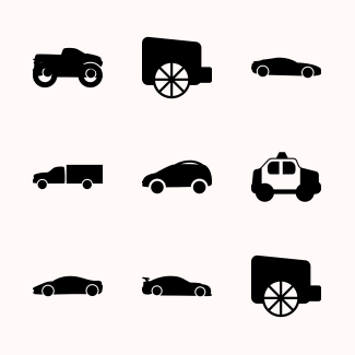 Over Wheels icons pack