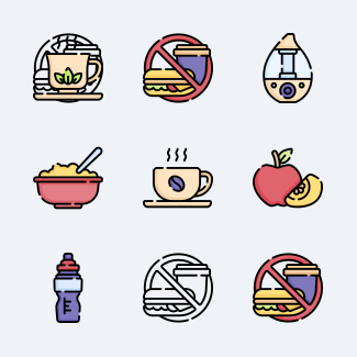 Wellness icons pack