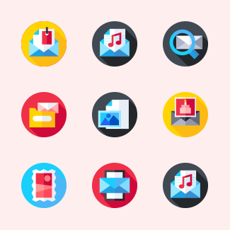 Email icons pack