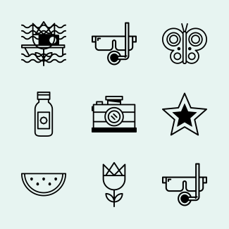 Summer Set icons pack