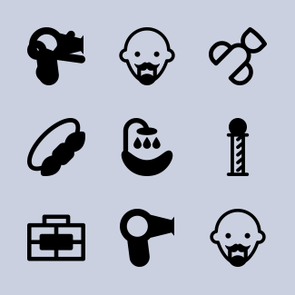 Beauty icons pack
