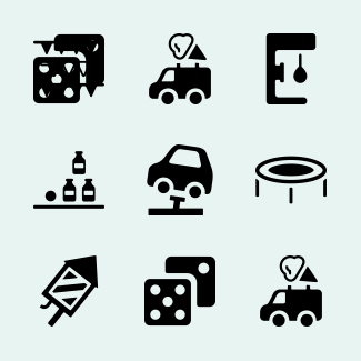 Amusement Park icons pack