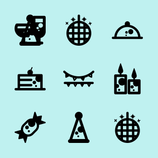 Party icons pack