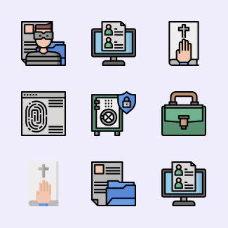 Law And Justice icons pack