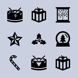 Merry Christmas Full icons pack