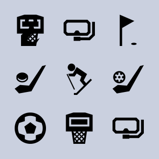 POI Activities icons pack