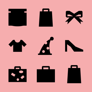 POI Fashion icons pack
