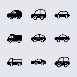 Motorized icons pack