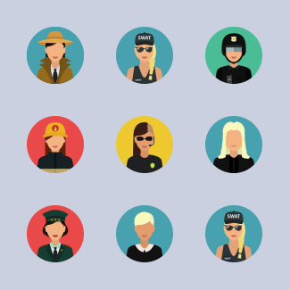 Crime Protection icons pack