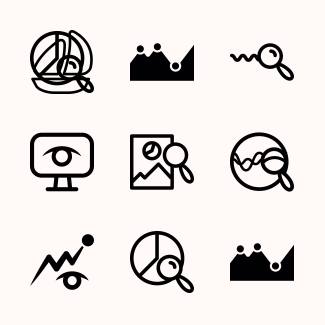 Observation icons pack