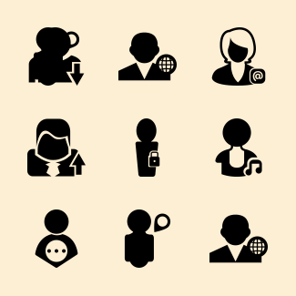 Profiles icons pack