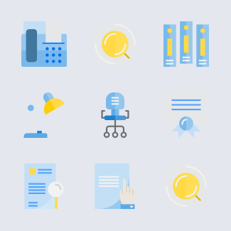 Business and Office icons pack