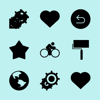 iOS7 Premium Fill 2 icons pack