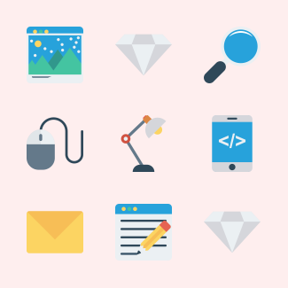 Design and Printing icons pack
