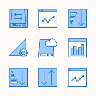 Data icons pack