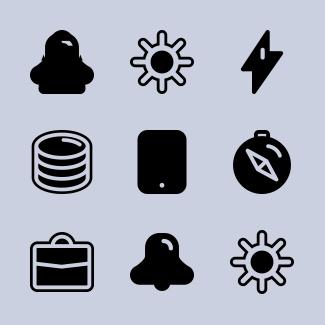 iOS7 Lite Fill icons pack