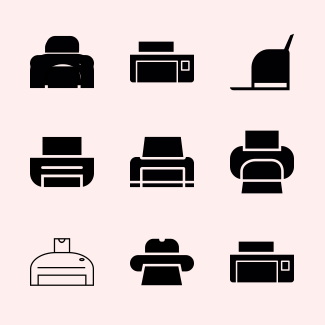 Printer icons pack