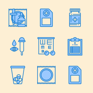 Health Care icons pack