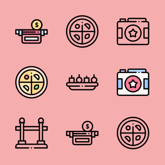 Night Party icons pack