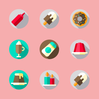 Cafe icons pack
