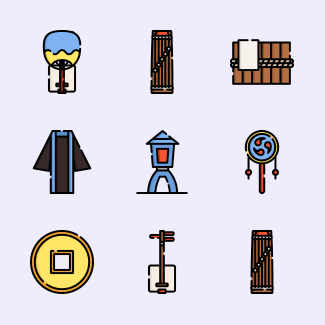 Japan icons pack