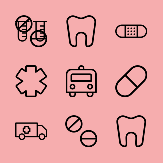Medical icons pack