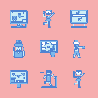 Game Online icons pack