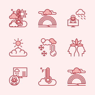Weather icons pack