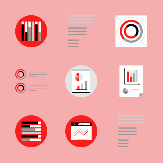 Charts and Diagrams icons pack