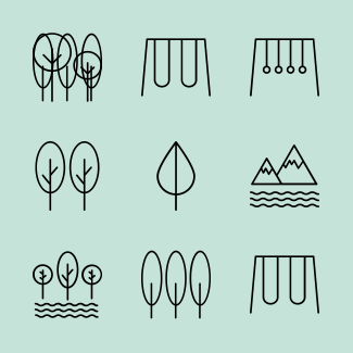 Park icons pack