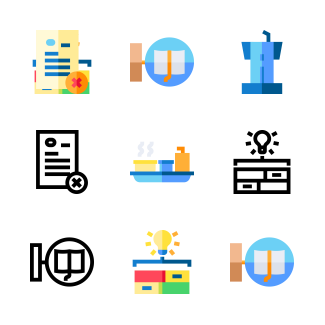College icons pack