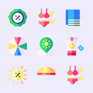 Summer Sales icons pack