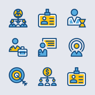Human Resources icons pack