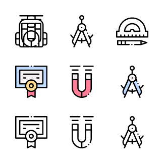Back to School icons pack