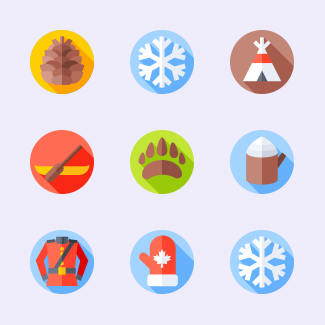 Canada icons pack