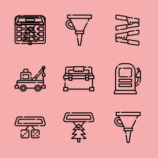 Mechanic Elements icons pack