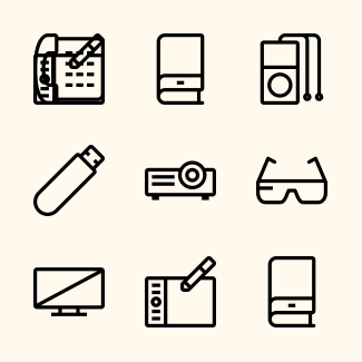 Gadgets Icons icons pack