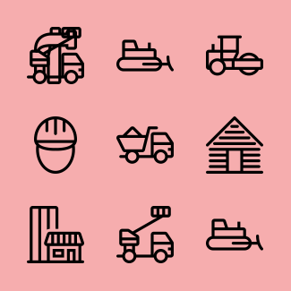 Construction Icons icons pack