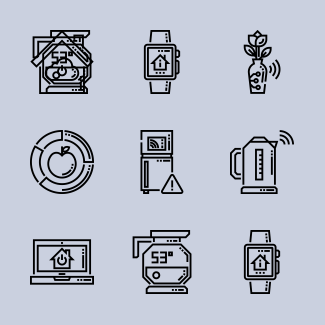 Domotics icons pack