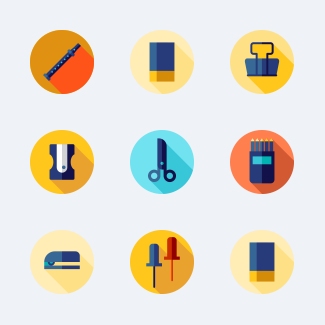 Back to school icons pack