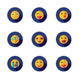 Emoticons icons pack