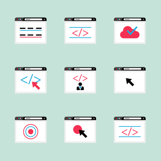 Web Development icons pack